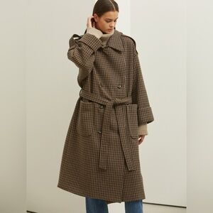 W Concept Tweed Coat